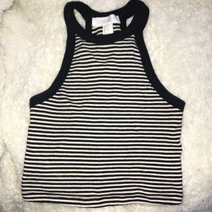 Striped Crop top